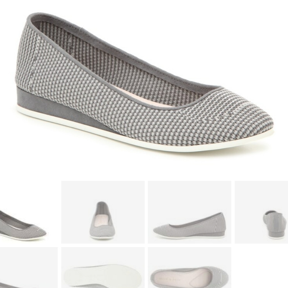 Fabric flats size 8 Kelly & Katie Tundra